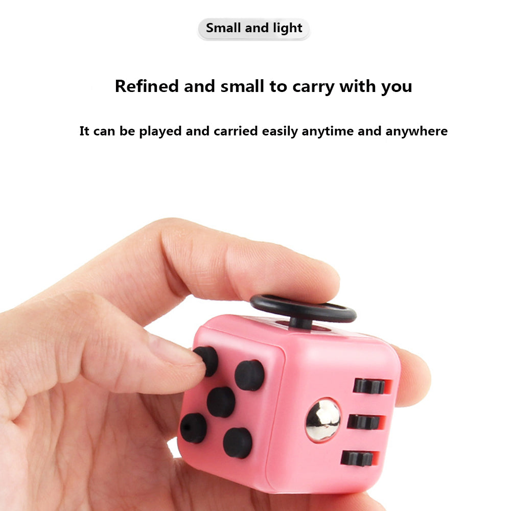 Antistress Children Relief Toys cube Decompression Dice Autism Adhd Toy Kids Anxiety Relieve Adult Fingertip games Button Gift