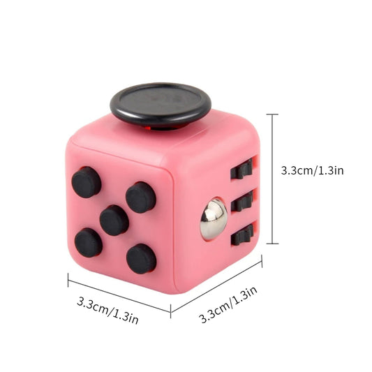 Antistress Children Relief Toys cube Decompression Dice Autism Adhd Toy Kids Anxiety Relieve Adult Fingertip games Button Gift