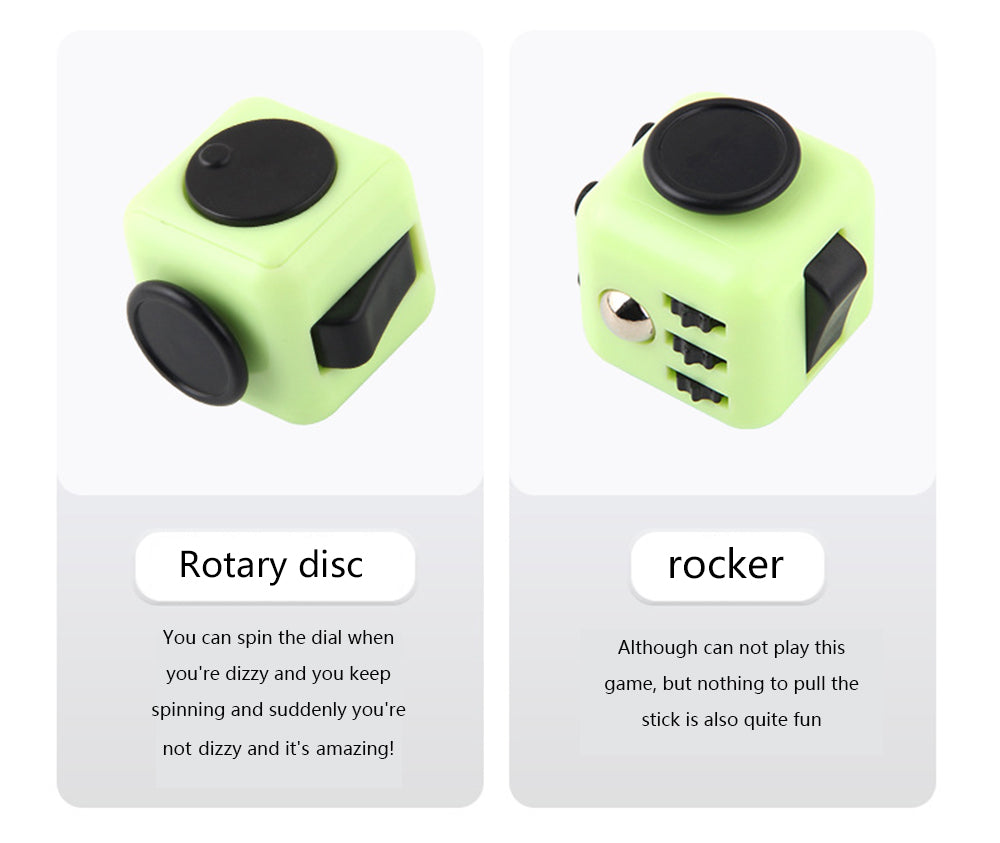 Antistress Children Relief Toys cube Decompression Dice Autism Adhd Toy Kids Anxiety Relieve Adult Fingertip games Button Gift