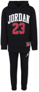 Nike Pullover and Jogger Set Black and Red