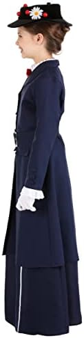 bwDis Disney Mary Poppins Halloween Costume Nanny Gown for Girls