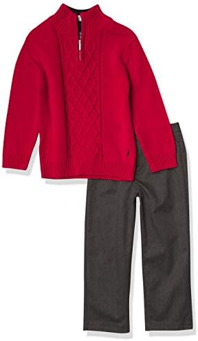 Nautica Boys 2-Piece Set - Stylish Pullover Sweater Pants