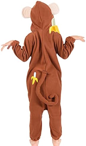 Tao-Ge Kids Monster Monkey Onesie Costume Boys Girls Halloween Trick