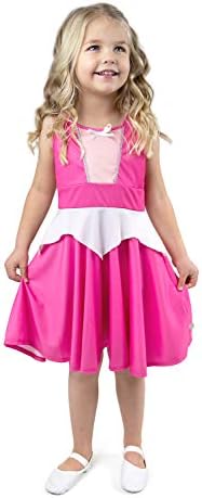 Little Adventures Pink Princess Twirl Dress for Girls 1-12