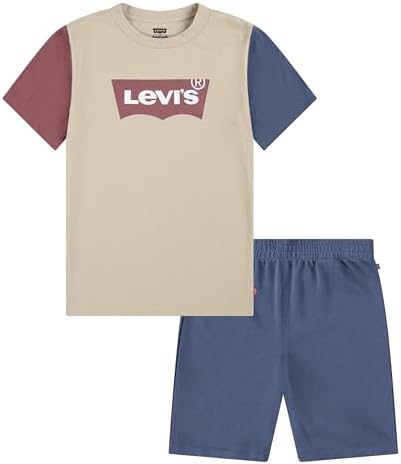 Levis Boys Baby Graphic T-Shirt Shorts Set