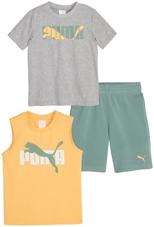 PUMA Boys 3-Piece Set - sporty style for everyday wear