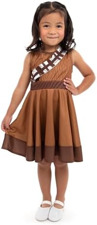 Galactic Fuzzball Twirl Dress for Kids - Machine Washable Costume
