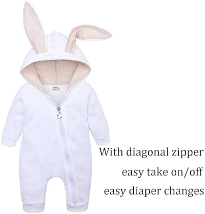 Perfect Easter Bunny Costume for Babies Soft Machine Washable