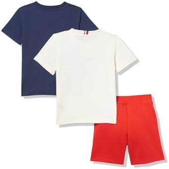 Tommy Hilfiger Boys 3pc Short Set Stylish Stumble