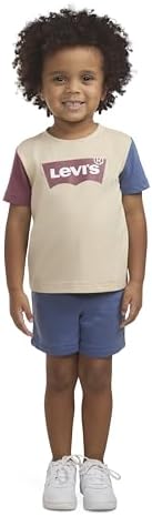 Levis Boys Baby Graphic T-Shirt Shorts Set
