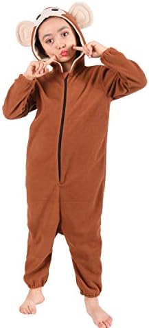 Tao-Ge Kids Monster Monkey Onesie Costume Boys Girls Halloween Trick