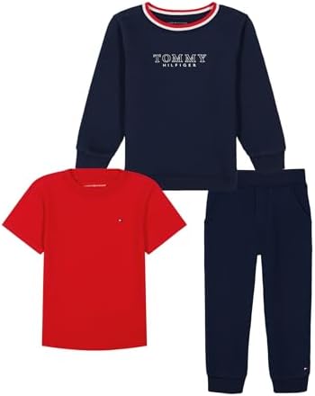 Stylish 3-Piece Jogger Set for Boys