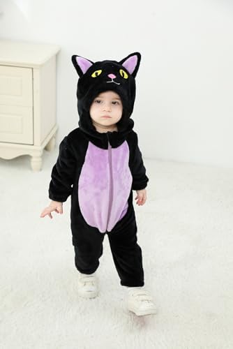 Dcohm Black Cat Costume 0-3T