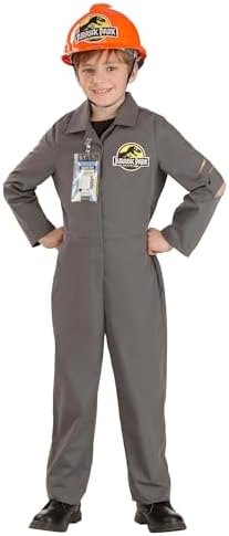 Jurassic Park Employee Kids Costume Halloween Halloween Employee Kids Costumes