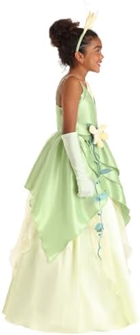 Enchanted Disney Tiana Costume Dress for Girls - Perfect Princess arbitrary