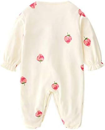 Baby One Piece Romper Soft Cotton Sleepwear for 0-12 Month Infant