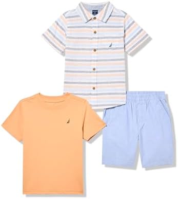 Nautica Boys 3-Piece Short Set Perfect Fit