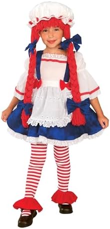 Rubies Childs Rag Doll Costume for Toddlers Themed Parties Halloween