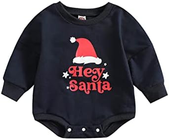 24-Month Toddler Christmas Sweater Boys Santa Design Long Sleeve Machine Washable