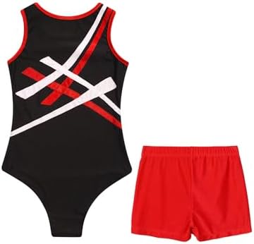 TiaoBug Kids Boys Gymnastics Outfits Unitard Athletic Leotard
