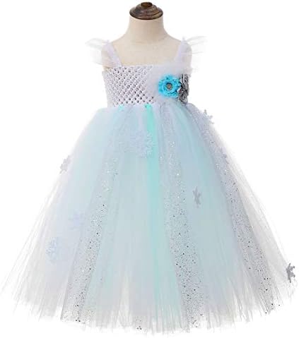 Tutu Dreams Snow Queen Princess Dress for Girls 1-12Y