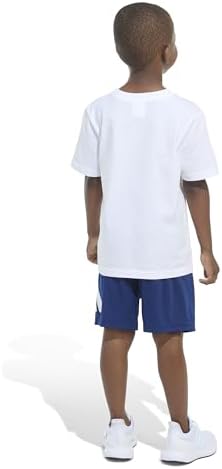 Adidas Boys Short Sleeve Tee Shorts Set