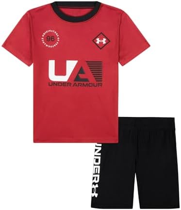 Under Armour Boys Lightweight Short Sleeve T-shirt JeffFire Set