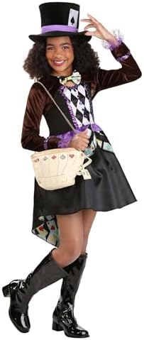 Scratch That Raving Mad Hatter Costume for Girls Fun Unique Look
