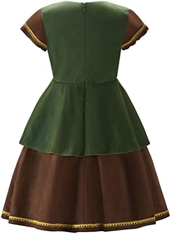 Elegant Archer Green Costume