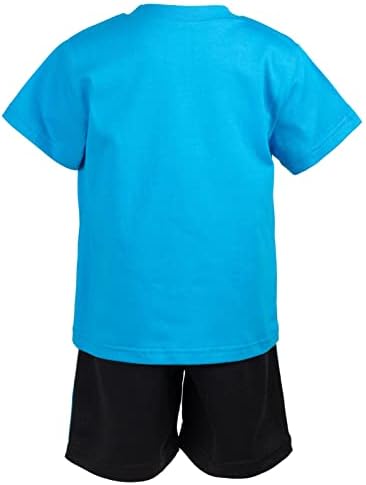 RYANS WORLD Graphic T-Shirt Mesh Shorts Set
