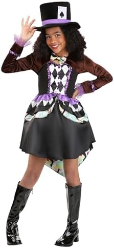 Scratch That Raving Mad Hatter Costume for Girls Fun Unique Look