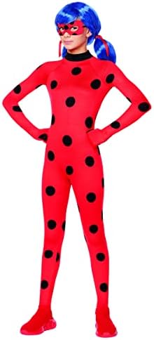 Miraculous Lady Bug Kids Jumpsuit Costume - Halloween More Magic