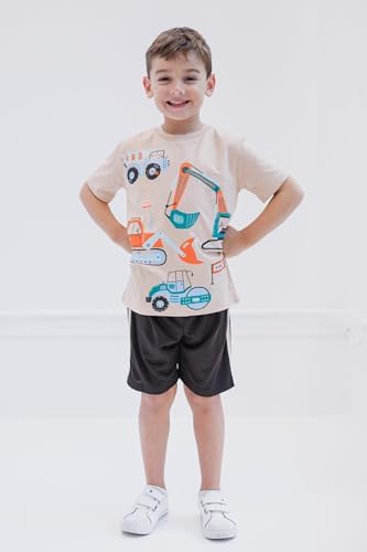 Dinosaur Animal Video Game Astronaut Truck T-Shirt Mesh Shorts