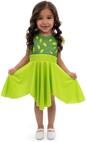 Little Adventures Twirl Pretend Girls Costume - Sparkling Tinkerbell Dress