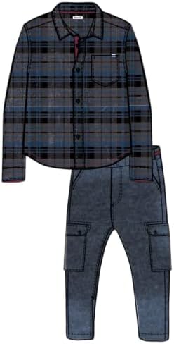 Splendid Boys Long Sleeve Top Pants Set for Toddler Kids