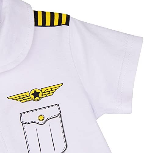 COSLAND Pilot Romper Set for Boys Perfect for 0-24 Months