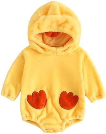 Halloween Animal Costume for Babies - Cute Flannel Romper