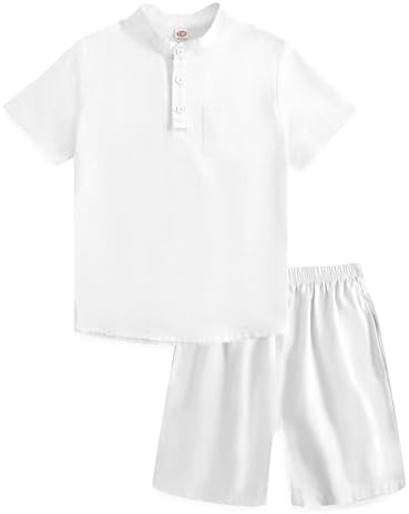 JiAmy Boys 2-Piece Summer Outfits