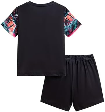 FRCLHWA Boys Letter Graphic T-Shirt Set 2-7T