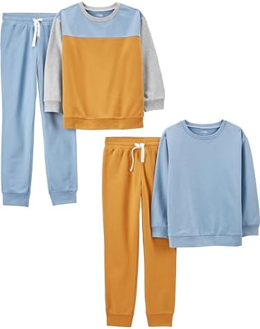 Simple Joys by Carters Boys 4-Piece Cozy Pj Set
