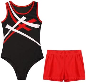 TiaoBug Kids Boys Gymnastics Outfits Unitard Athletic Leotard