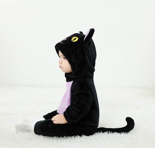 Dcohm Black Cat Costume 0-3T