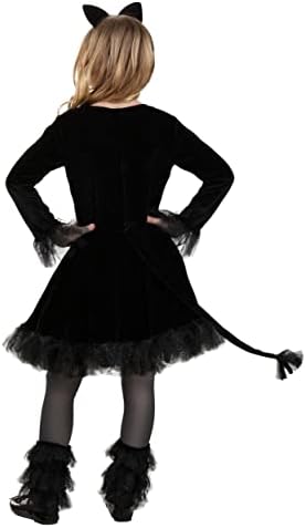 Fun Costumes Girls Precious Black Cat Costume
