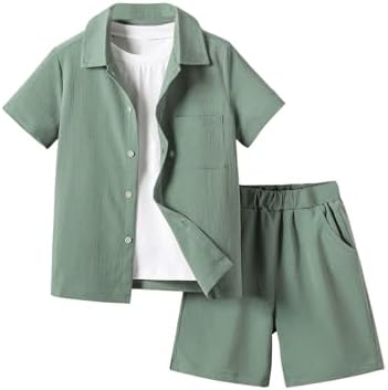 Verdusa Boys 2-Piece Outfit Set