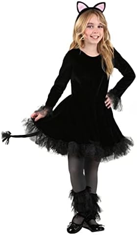 Fun Costumes Girls Precious Black Cat Costume