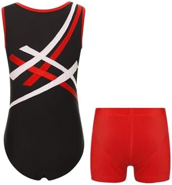 TiaoBug Kids Boys Gymnastics Outfits Unitard Athletic Leotard