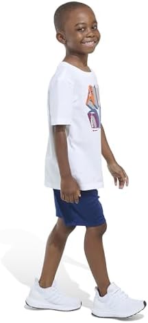 Adidas Boys Short Sleeve Tee Shorts Set