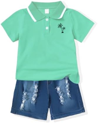 Comfortable Trendy Summer 2-Piece Set for Boys