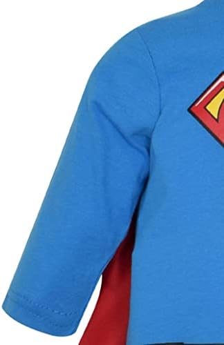 Batman Superman Child Play Costume - Lightweight Breathable with Cape