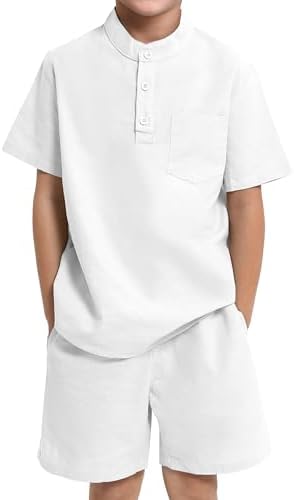 JiAmy Boys 2-Piece Summer Outfits